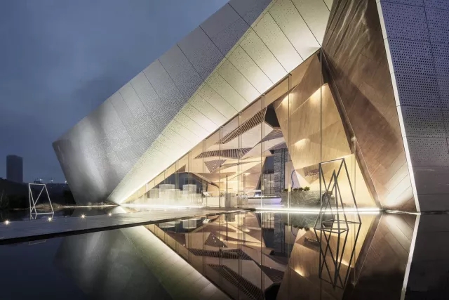 主展厅透视 by刘国畅，，，，bb电子游戏官网建设设计